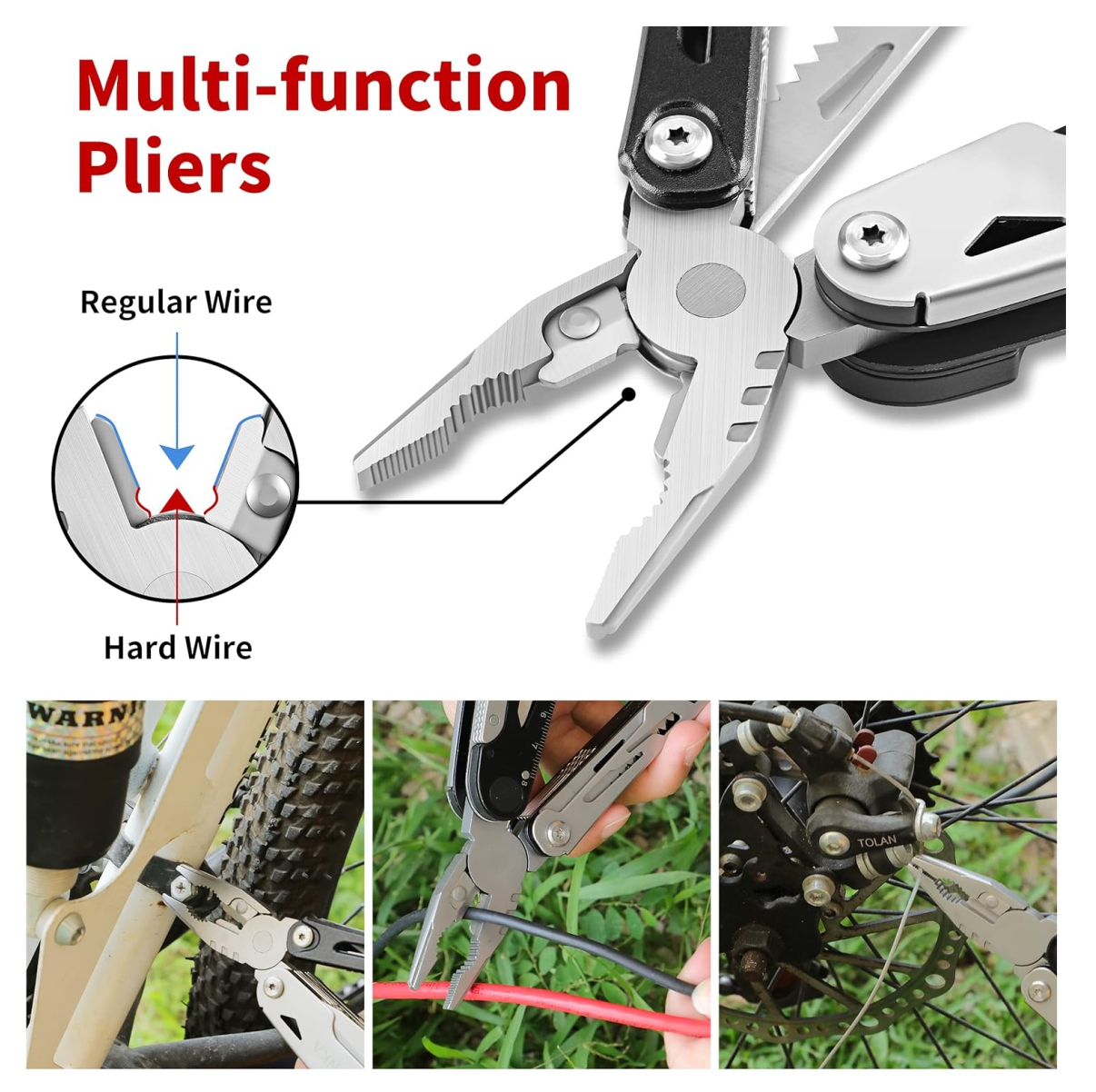 Miniatura 2 de Multiherramienta bolsillo 21 en1 Camping